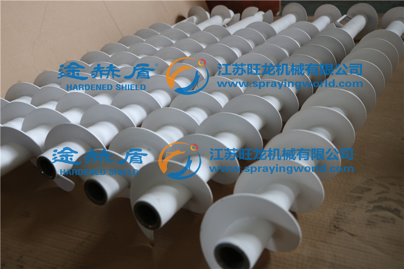 輸送螺旋軸陶瓷涂層噴涂、氧化鋁噴涂、氧化鋯噴涂