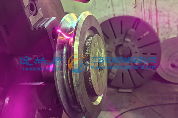 柱塞頭激光淬火